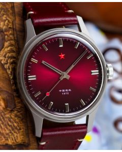 Red Star 3-Hand mechanical watch 1972 Tongji 