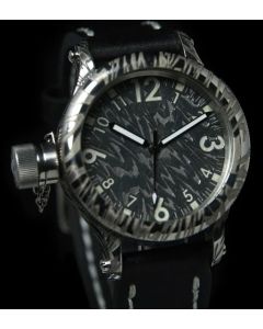 Umnyashov Diver Watch Automatic Damascene Dial 