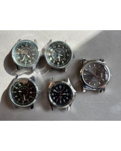 5 automatic watches,  different models  - for spareparts