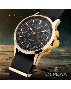 Strela Chronograph Gold Cosmos 40mm