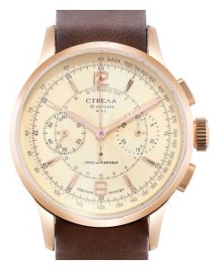 Strela Chronograph Officer 40mm Saphir BRONZE