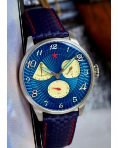 Red Star 41mm - 3rd. Dimension - with power reserve indicator