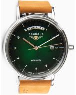 Bauhaus Automatic Day Date with additional RIOS1931 Inzell leather strap!