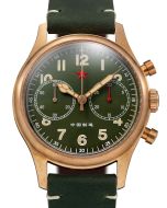 Seagull 1963 Bronze Chronograph Red Star 40mm